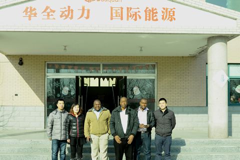 新聞特寫 非洲客人踏雪訪華全