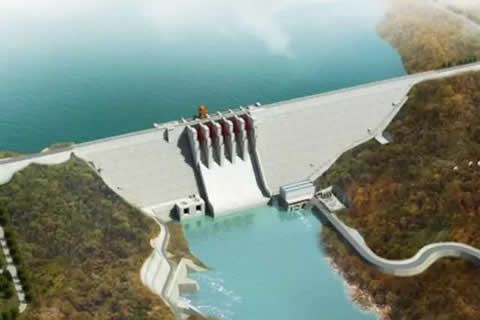 中國給力！隨華全機(jī)組參訪非洲第一大水電站